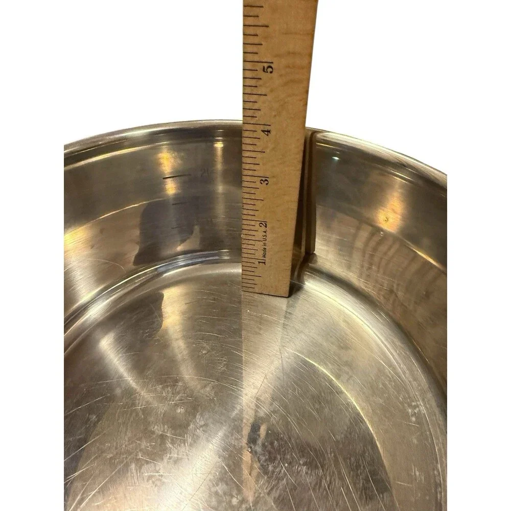 Mepra 2qt. CASSEROLE 2 HANDLES 20 CM STAINLESS‎ STEEL